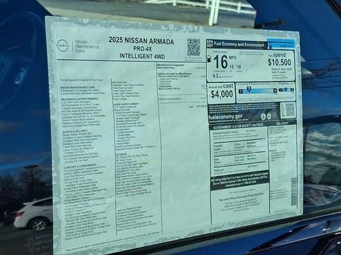 New 2025 Nissan Armada PRO-4X image 7