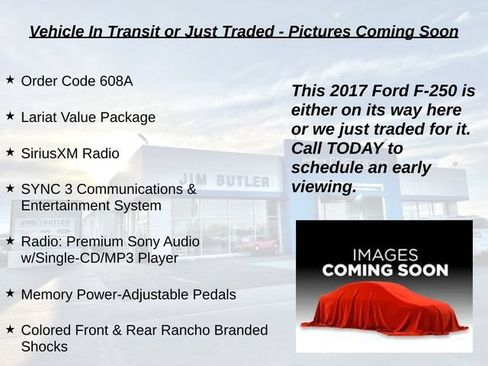 Used 2017 Ford F250 Lariat w/ Chrome Package AWD/4WD image 3