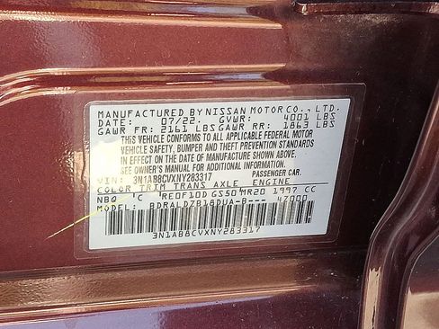 Used 2022 Nissan Sentra SV w/ SV Premium Package FWD image 18