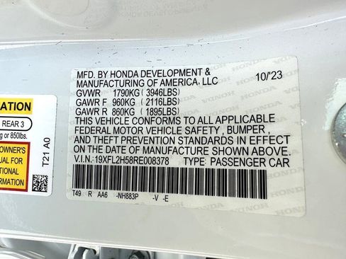 Used 2024 Honda Civic LX image 19