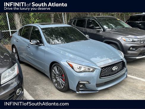 Used 2023 INFINITI Q50 Red Sport 400 RWD image 1