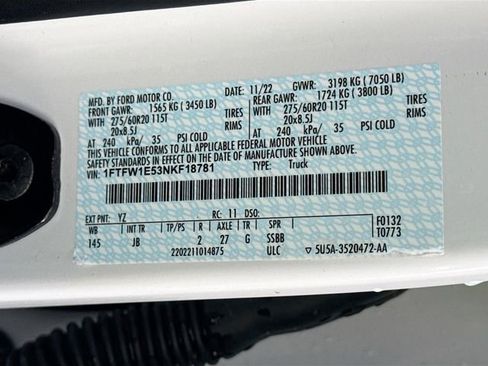 Used 2022 Ford F150 XL w/ STX Appearance Package image 31