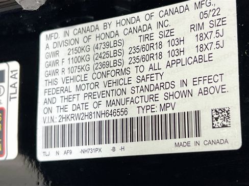 Used 2022 Honda CR-V EX-L image 31