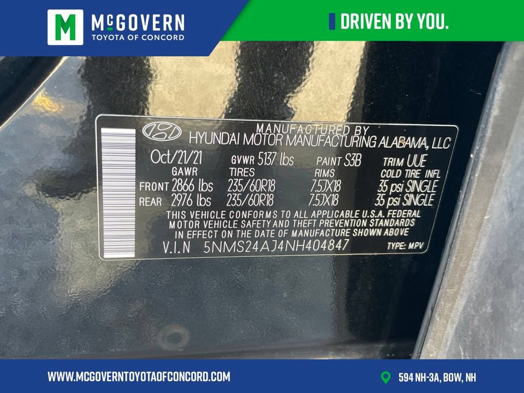 Used 2022 Hyundai Santa Fe SEL FWD image 42
