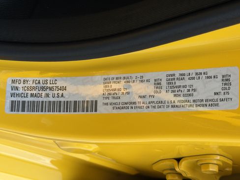 Used 2023 RAM 1500 TRX w/ TRX Level 2 Equipment Group AWD/4WD image 41