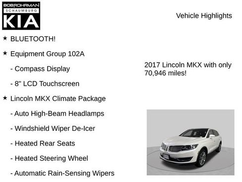 Used 2017 Lincoln MKX Reserve w/ Lincoln MKX Climate Package AWD/4WD image 7