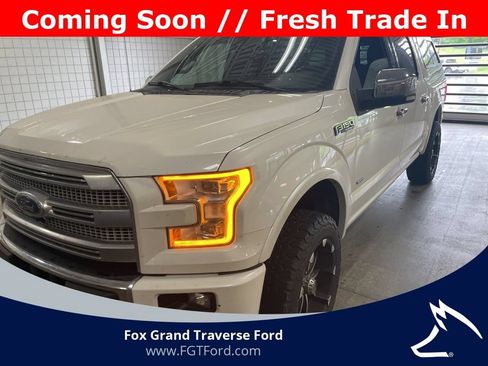 Used 2016 Ford F150 Platinum w/ Equipment Group 701A Luxury AWD/4WD image 1