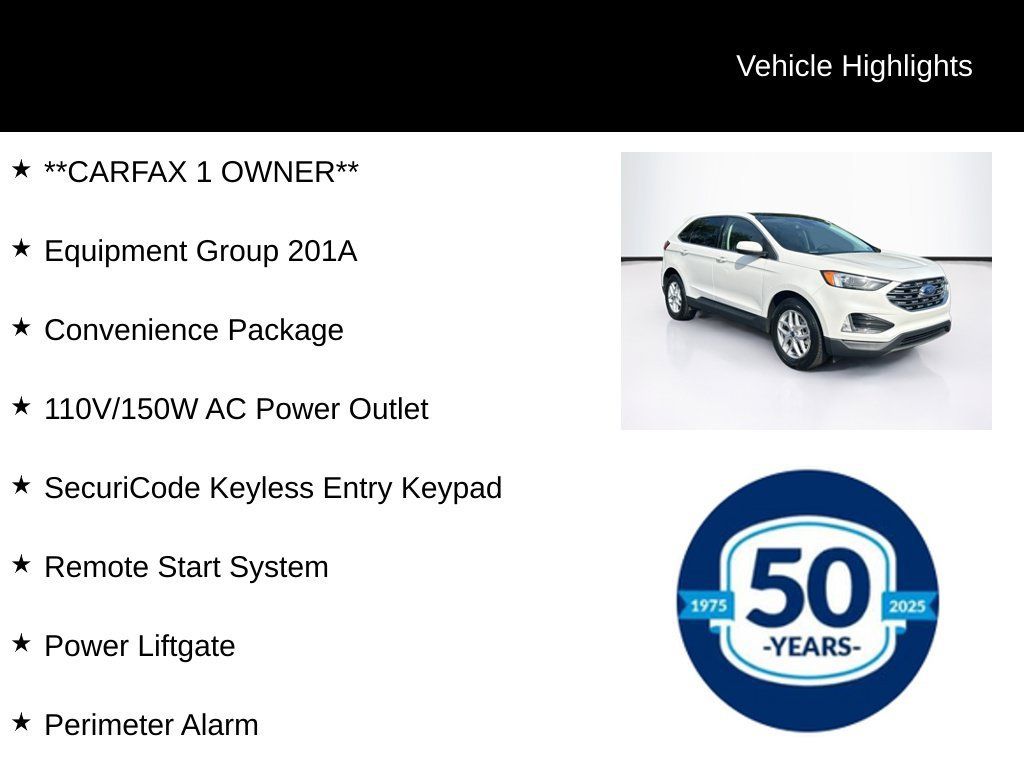 Used 2022 Ford Edge SEL w/ Convenience Package AWD/4WD image 9
