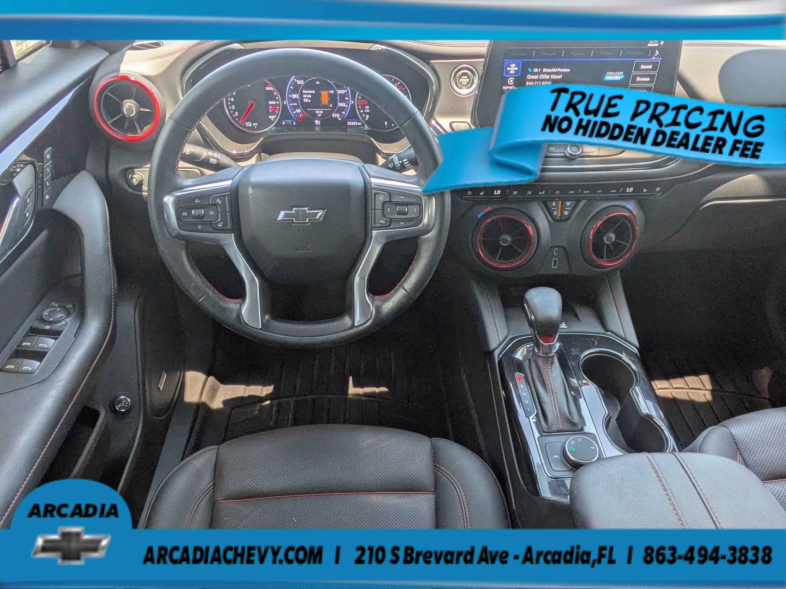 Certified 2023 Chevrolet Blazer RS w/ Driver Confidence II Package FWD image 16