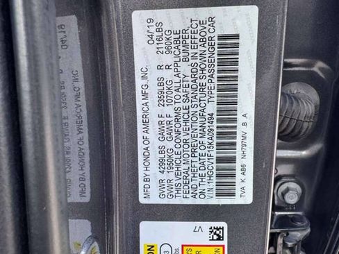 Used 2019 Honda Accord LX image 15