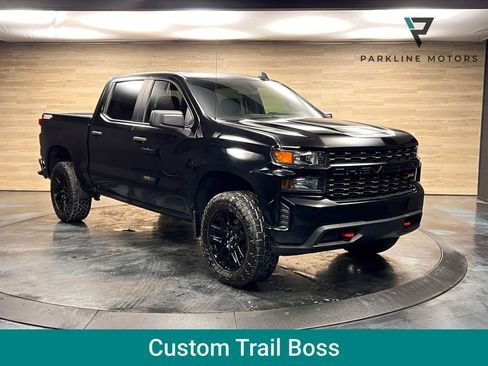 Used 2021 Chevrolet Silverado 1500 Custom Trail Boss AWD/4WD image 1