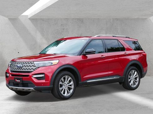 Certified 2023 Ford Explorer Limited w/ Class IV Trailer Tow Package AWD/4WD image 6