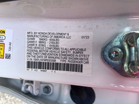 Used 2023 Honda Civic EX-L image 11