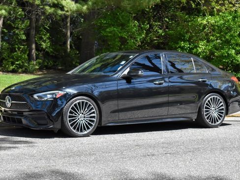 Used 2022 Mercedes-Benz C 300 Sedan w/ AMG Line w/ Night Package image 2