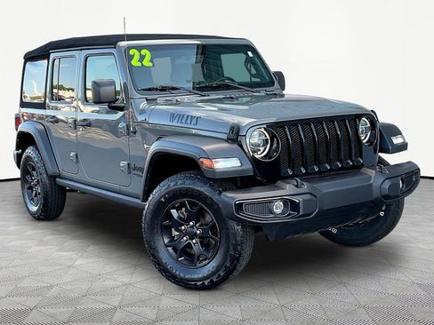 Used 2022 Jeep Wrangler Unlimited Sport AWD/4WD image 3