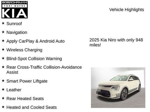 Certified 2025 Kia Niro Wave w/ Wave Preserve Package image 8