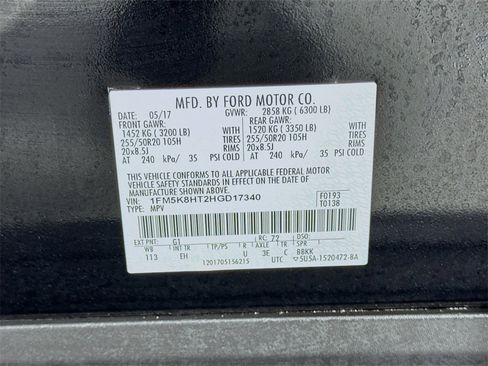 Used 2017 Ford Explorer Platinum image 46