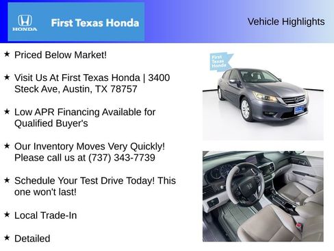 Used 2014 Honda Accord EX-L image 5