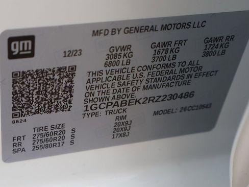Used 2024 Chevrolet Silverado 1500 Custom RWD image 49