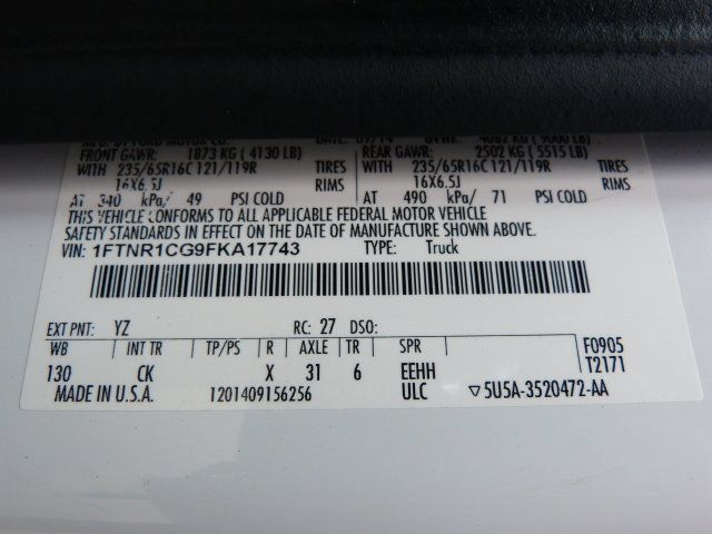 Used 2015 Ford Transit 250 130 Medium Roof w/ Interior Upgrade Package RWD image 48