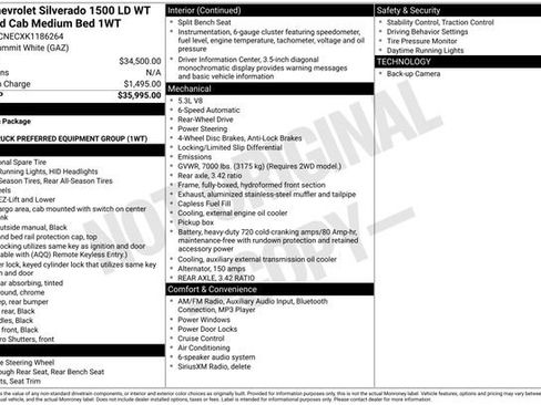 Used 2019 Chevrolet Silverado 1500 W/T image 40