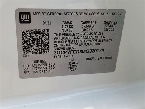 Used 2021 Chevrolet Silverado 1500 LT Trail Boss w/ Convenience Package II image 33