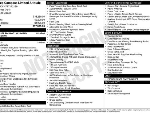 New 2026 Jeep Compass Limited image 3