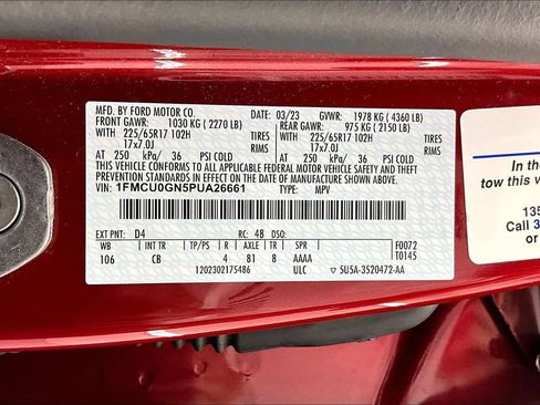 Used 2023 Ford Escape Active w/ Tech Pack #2 FWD image 33