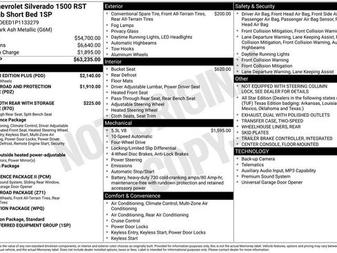 Certified 2023 Chevrolet Silverado 1500 RST w/ All Star Edition Plus AWD/4WD image 2
