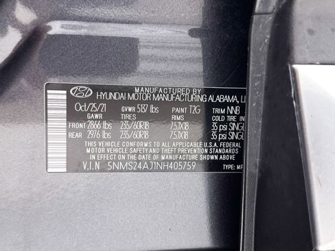 Used 2022 Hyundai Santa Fe SEL FWD image 36