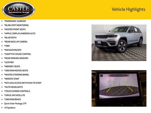 Used 2022 Jeep Grand Cherokee Limited 4xe AWD/4WD image 3