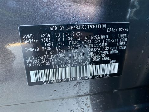 New 2026 Subaru Forester Touring image 36