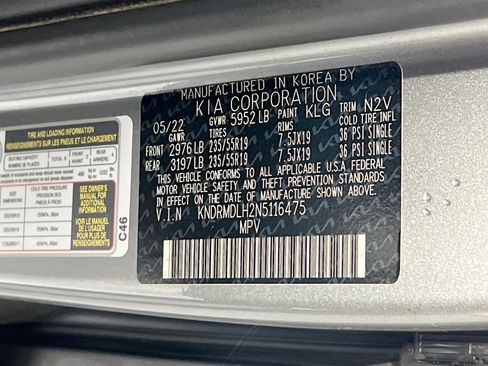 Used 2022 Kia Sorento SX Prestige w/ Panoramic Sunroof Package image 34