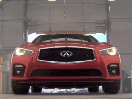 Used 2017 INFINITI Q50 Red Sport 400 AWD/4WD image 2