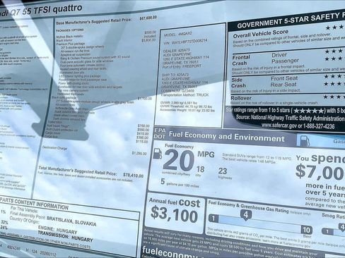 New 2026 Audi Q7 3.0T Premium Plus image 17