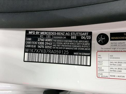 Certified 2024 Mercedes-Benz AMG GT 63 S image 25