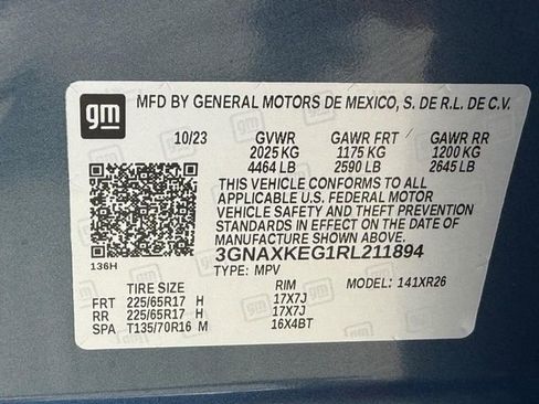Certified 2024 Chevrolet Equinox LT FWD image 25
