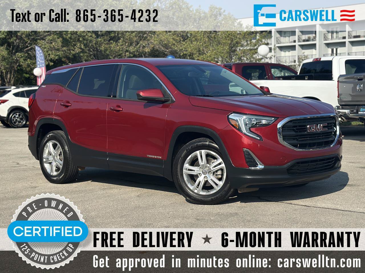 Used 2019 GMC Terrain SLE FWD image 1