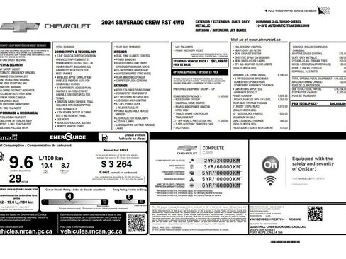 Certified 2024 Chevrolet Silverado 1500 RST w/ Convenience Package II AWD/4WD image 35
