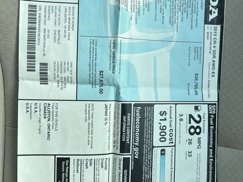 Used 2015 Honda CR-V EX image 69