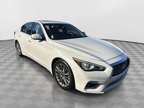 Used 2023 INFINITI Q50 Luxe w/ Cargo Package image 3