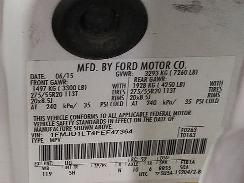 Used 2015 Ford Expedition Platinum RWD image 33