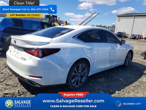 Used 2019 Lexus ES 350 F Sport w/ Accessory Package 2 image 4