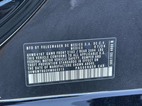 New 2027 Volkswagen Jetta S FWD image 16