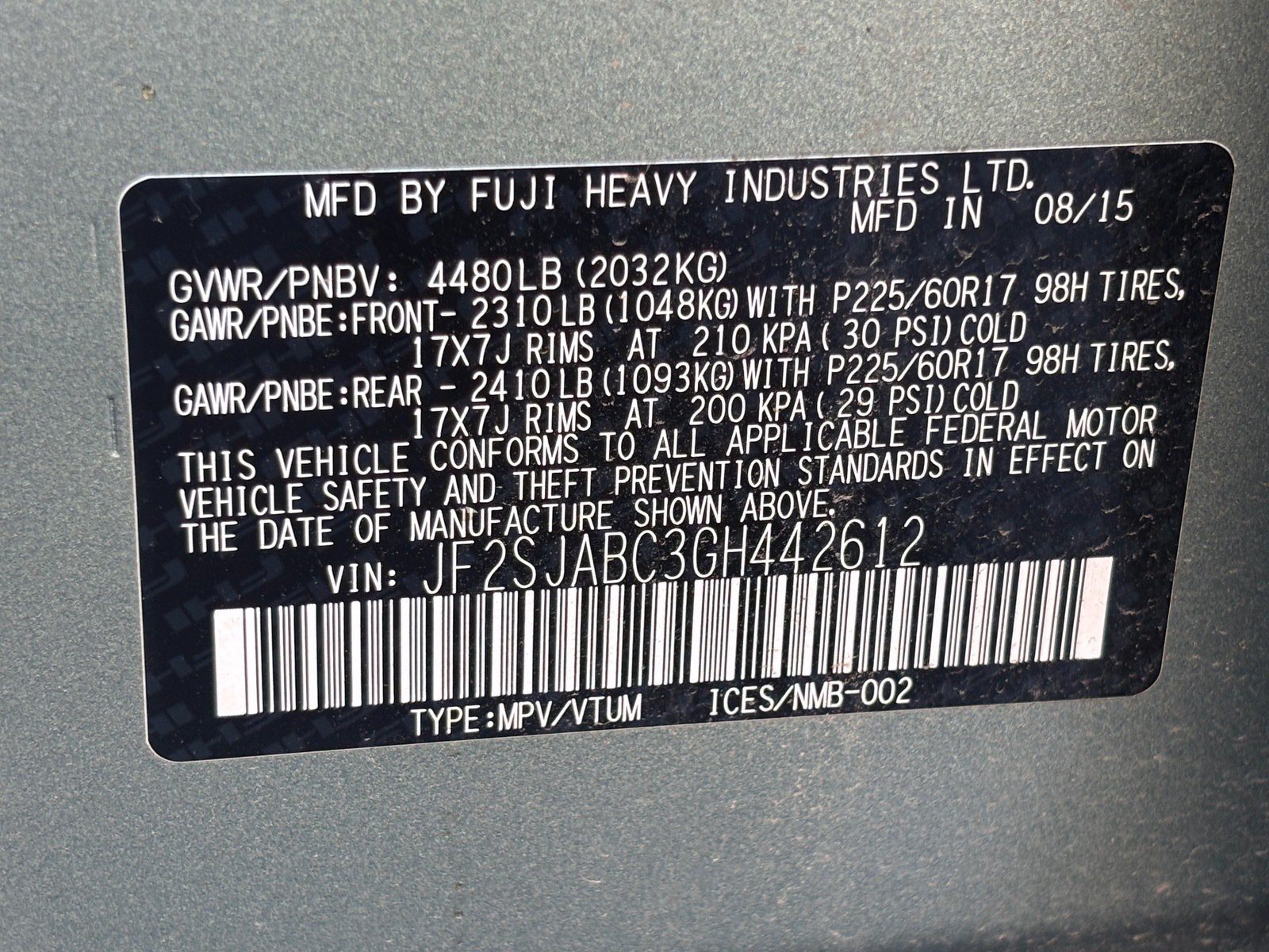 Used 2016 Subaru Forester 2.5i w/ Popular Package #2 AWD/4WD image 10