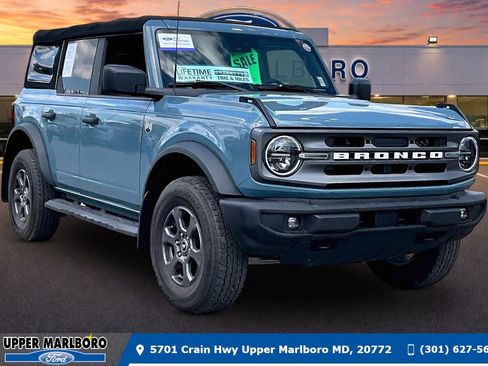 Certified 2022 Ford Bronco Big Bend AWD/4WD image 1