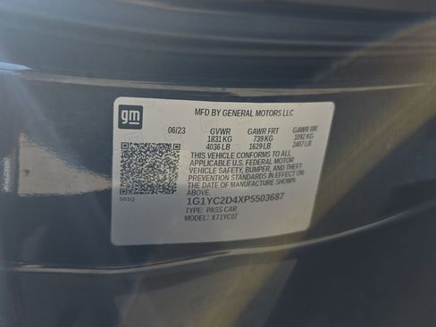 Used 2023 Chevrolet Corvette Stingray Premium Cpe RWD image 19