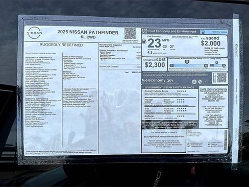 New 2025 Nissan Pathfinder SL image 11