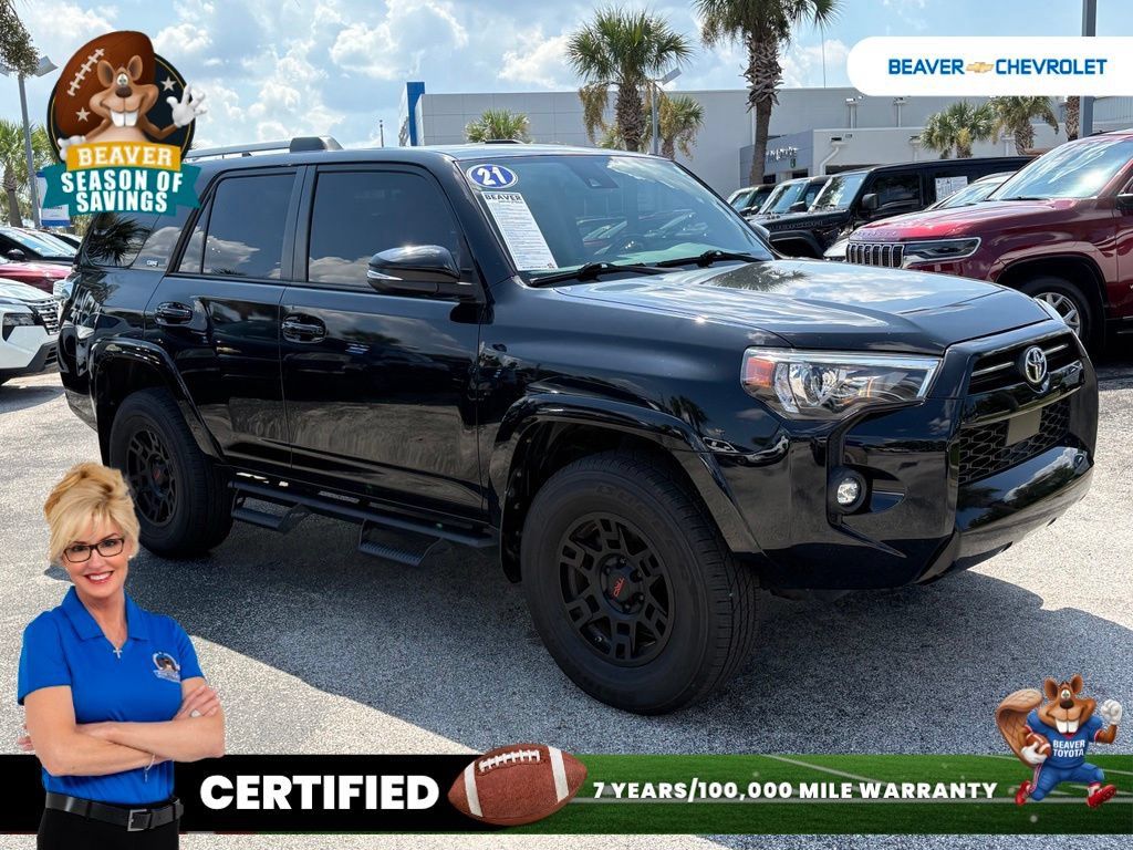 Used 2021 Toyota 4Runner SR5 Premium w/ Moonroof Package AWD/4WD image 8
