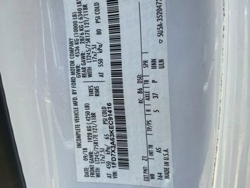 Used 2019 Ford F350 XL w/ XL Value Package image 5